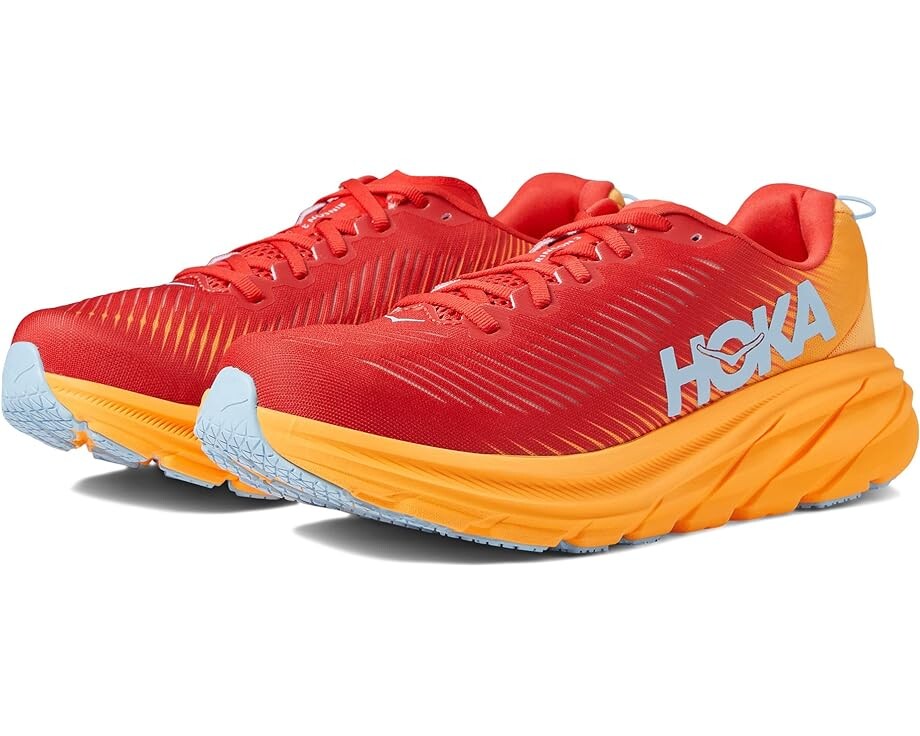 

Кроссовки Hoka Men's Rincon 3, цвет Fiesta/Amber Yellow