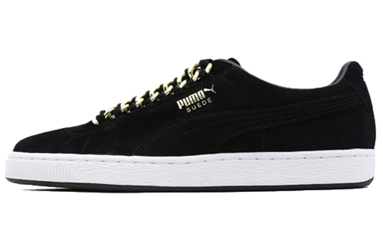 

Унисекс Замшевые туфли Puma для скейтбординга Черный/Белый