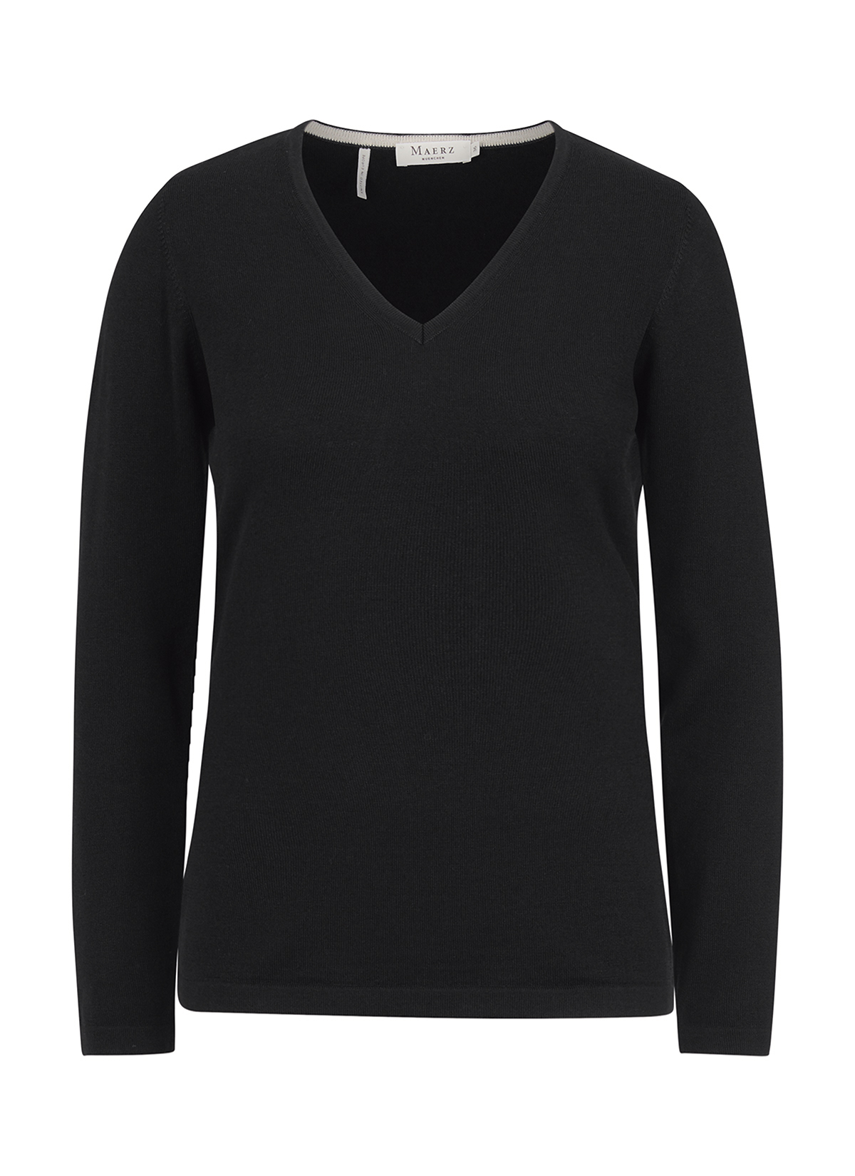 Пуловер März V Ausschnitt, черный