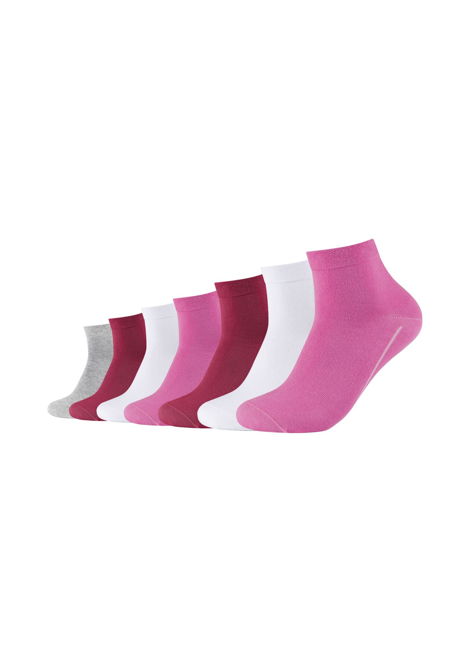 Носки camano 7 шт ca soft, цвет phlox pink