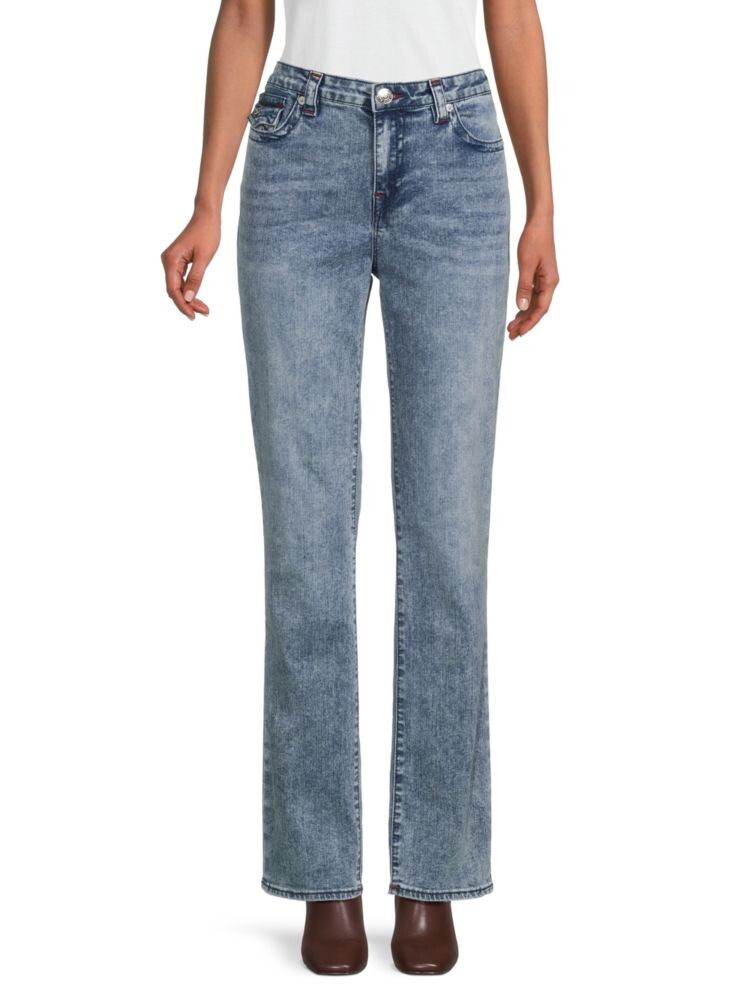 

Прямые джинсы Billie с высокой посадкой True Religion, цвет Light Wash