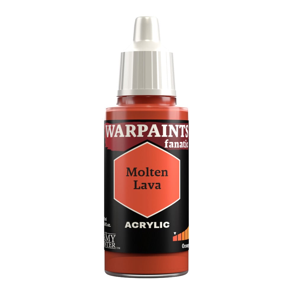 

Аксессуары Army Painter Warpaints Fanatic: Molten Lava (18ml)