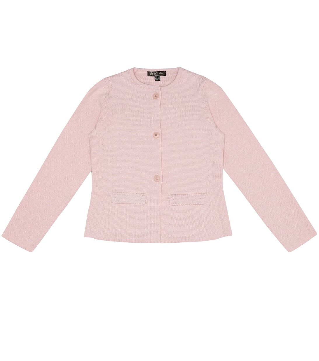 

Куртка Little Classy из смесового хлопка Loro Piana, розовый