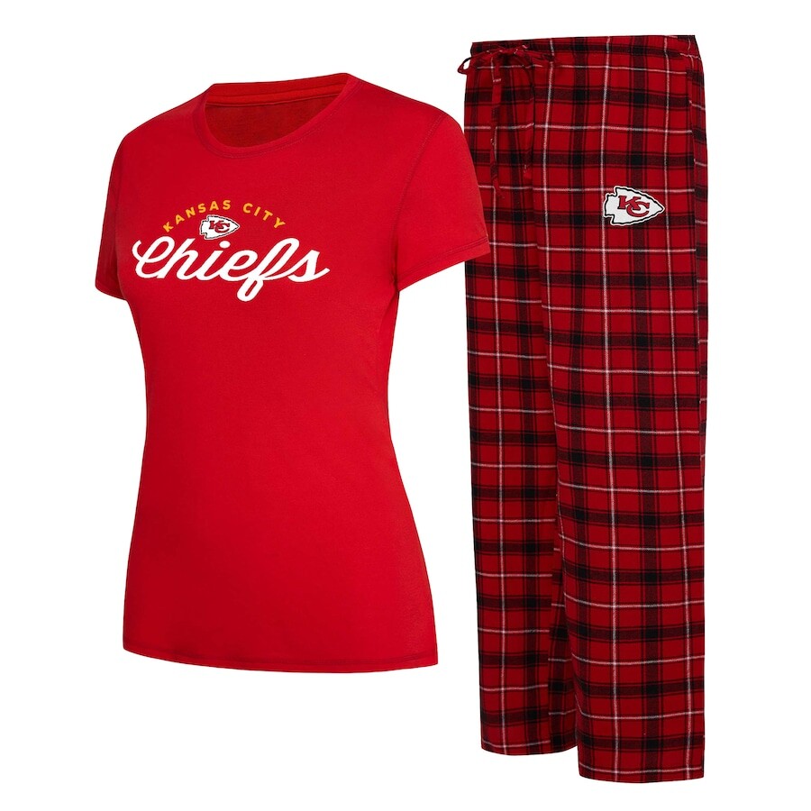 

Пижамный комплект Concepts Sport Kansas City Chiefs, красный