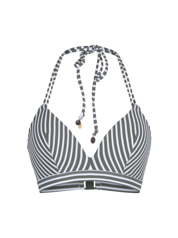 

Верх бикини Linga Dore Triangel, цвет green stripe