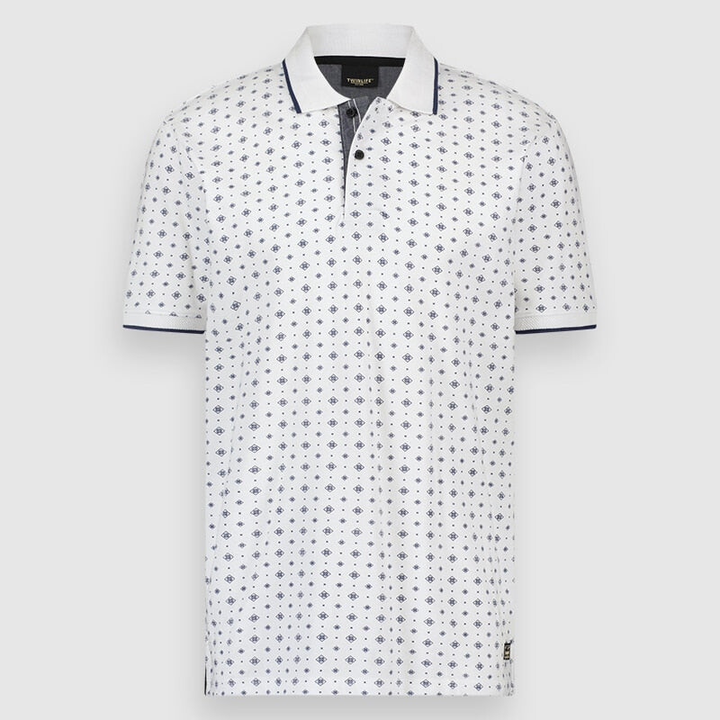 

Поло Twinlife Polo Shirt Viktor, белый