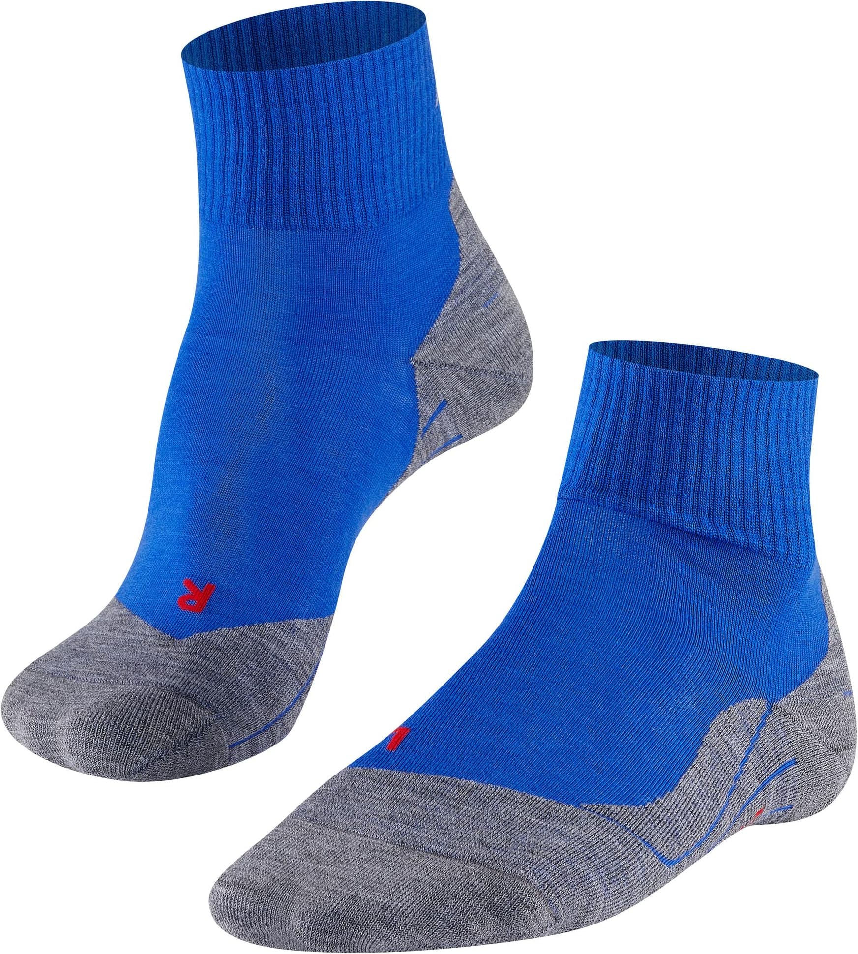 Короткие походные носки TK5 Wander Falke, цвет Blue (Yve 6714)