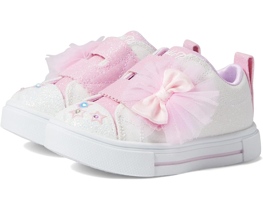 Кроссовки Skechers Twinkle Toes: Twinkle Sparks 314778N, белый/розовый