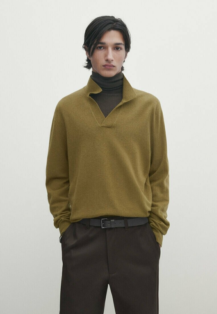 

Рубашка-поло Blend Massimo Dutti, зеленый