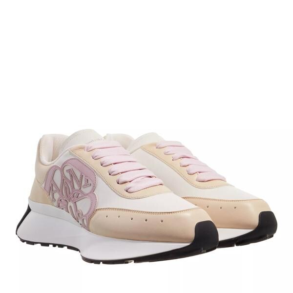 

Кроссовки sneaker amq emblem 8891 wh/ca. Alexander Mcqueen, бежевый