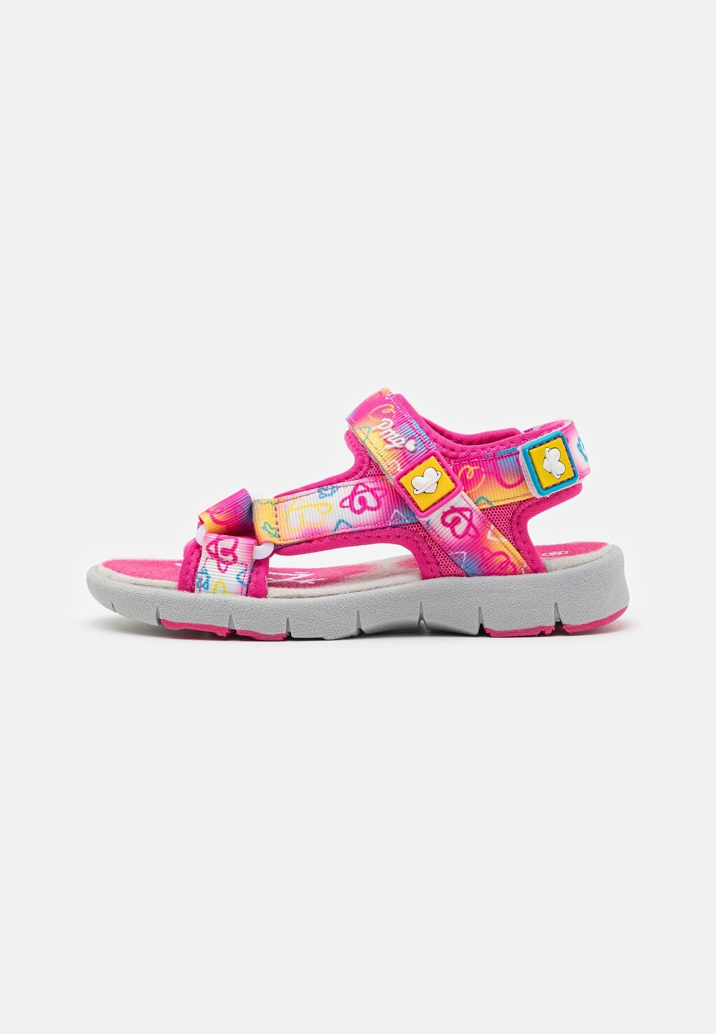 

Сандалии с ремешком Primigi, цвет fuxia/multicolor