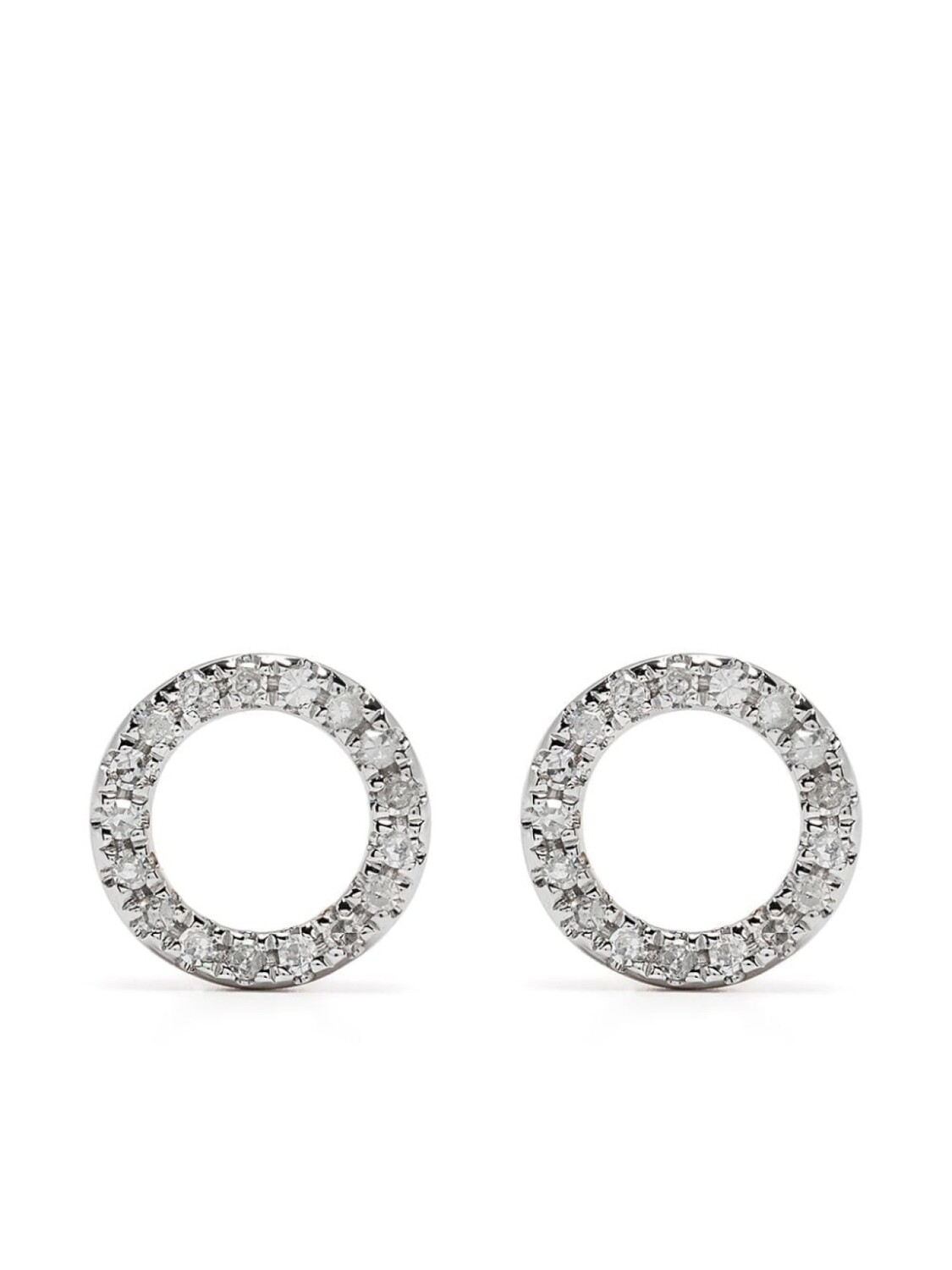 

Серьги Circle из розового золота с бриллиантами Djula, розовый