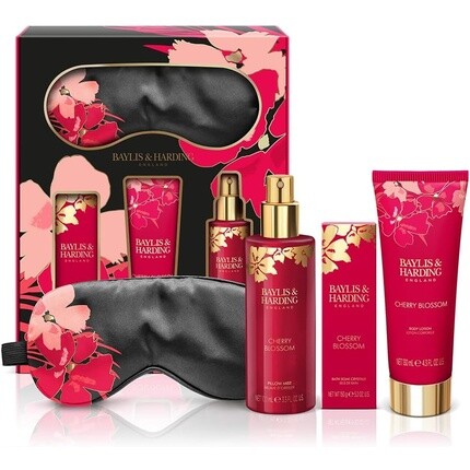 

Подарочный набор Baylis & Harding Boudiore Cherry Blossom Luxury Beauty Sleep — для веганов Cherry Blossom Beauty Sleep, Красный, Подарочный набор Baylis & Harding Boudiore Cherry Blossom Luxury Beauty Sleep — для веганов Cherry Blossom Beauty Sleep