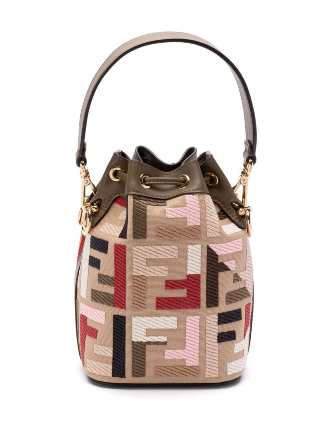 

FENDI сумка-ведро Mon Tresor, коричневый
