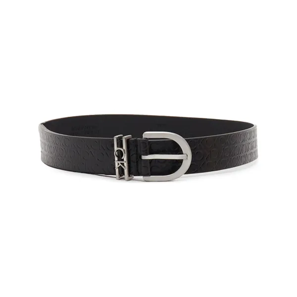 

Кожаный ремень Calvin Klein, черный