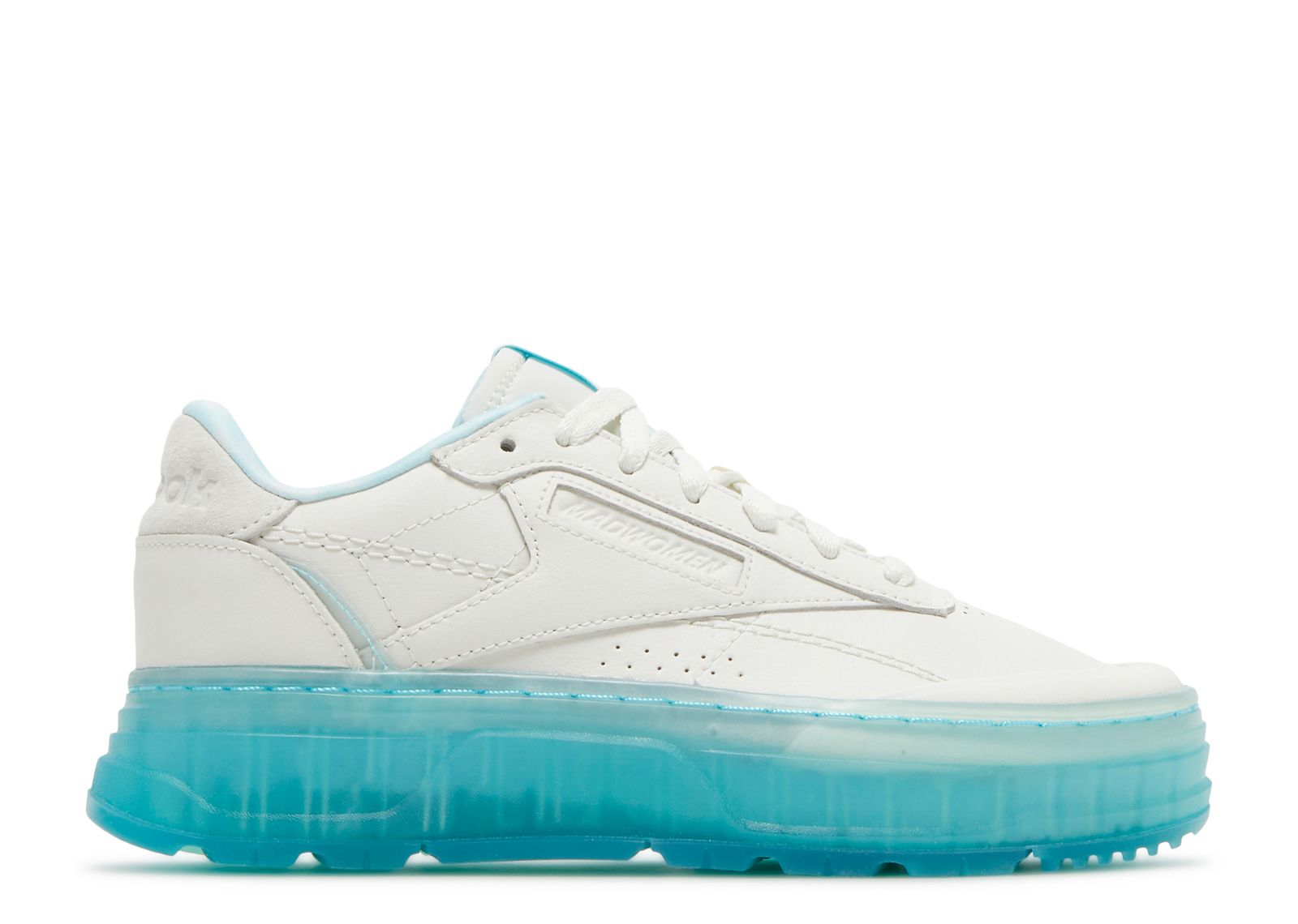 

Кроссовки Reebok Madwomen X Wmns Club C Double Geo 'Chalk Hydro Blue', белый