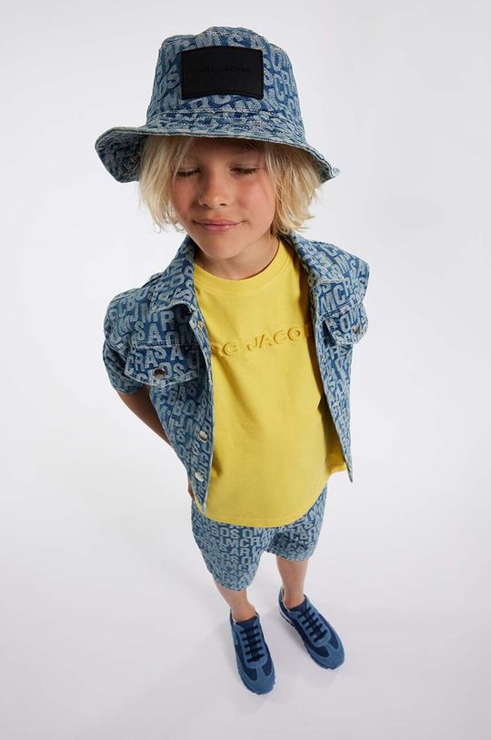 Marc Jacobs Детская хлопковая футболка, золотой