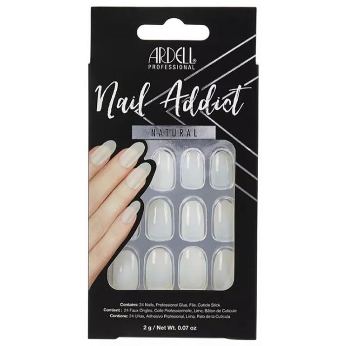 Накладные ногти Nail Addict Natural Oval Uñas Postizas Ardell, Multicolor