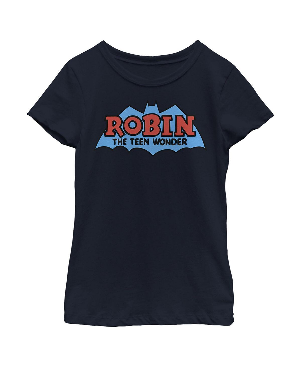 

Детская футболка с логотипом Бэтмена для девочек Boy Wonder Robin DC Comics
