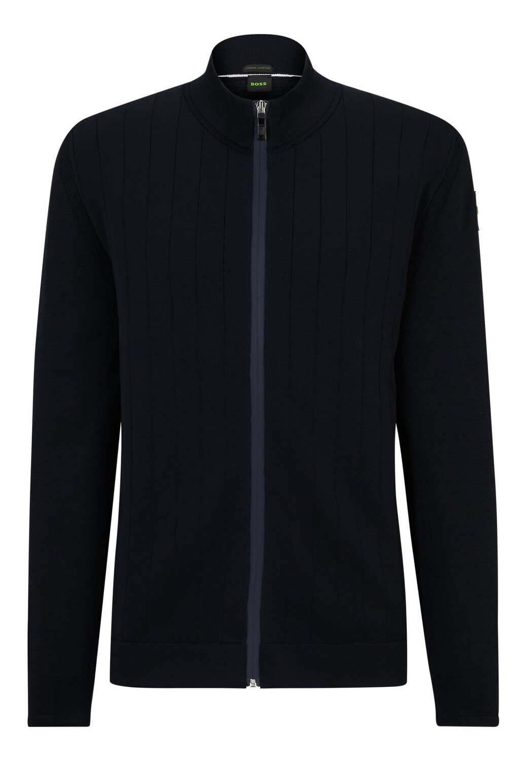 

Кардиган BOSS ZARDIN Regular Fit, темно-синий