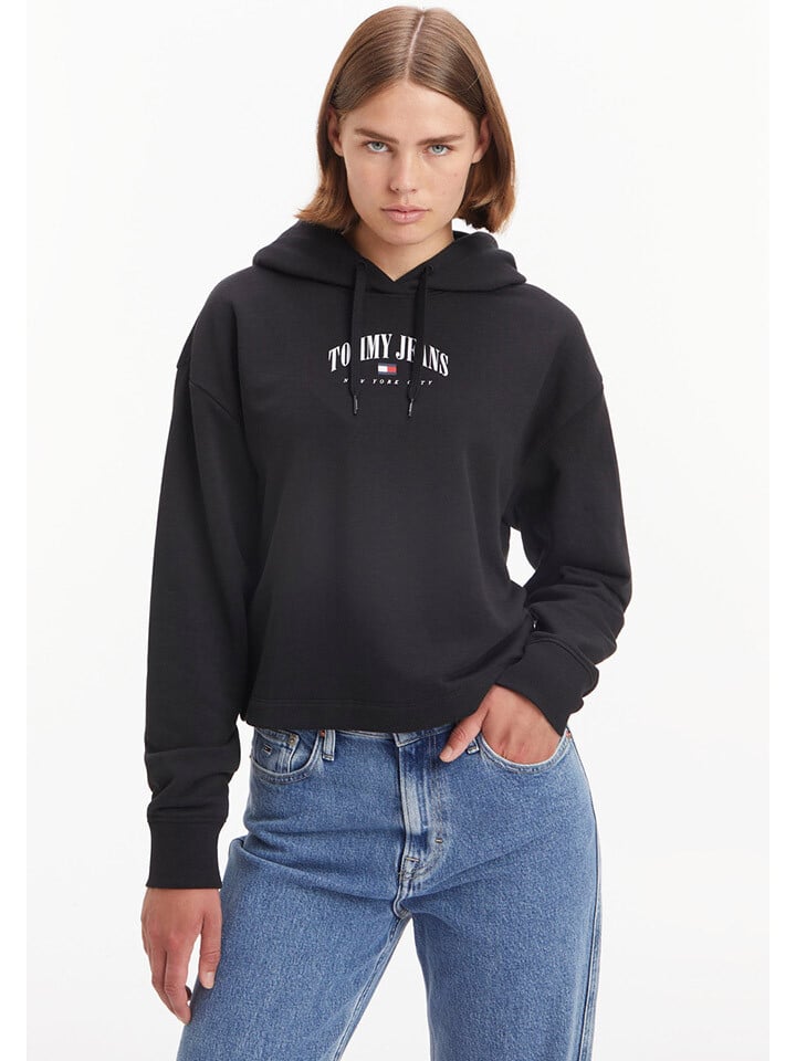 

Толстовка Tommy Hilfiger Hoodie Essential, черный