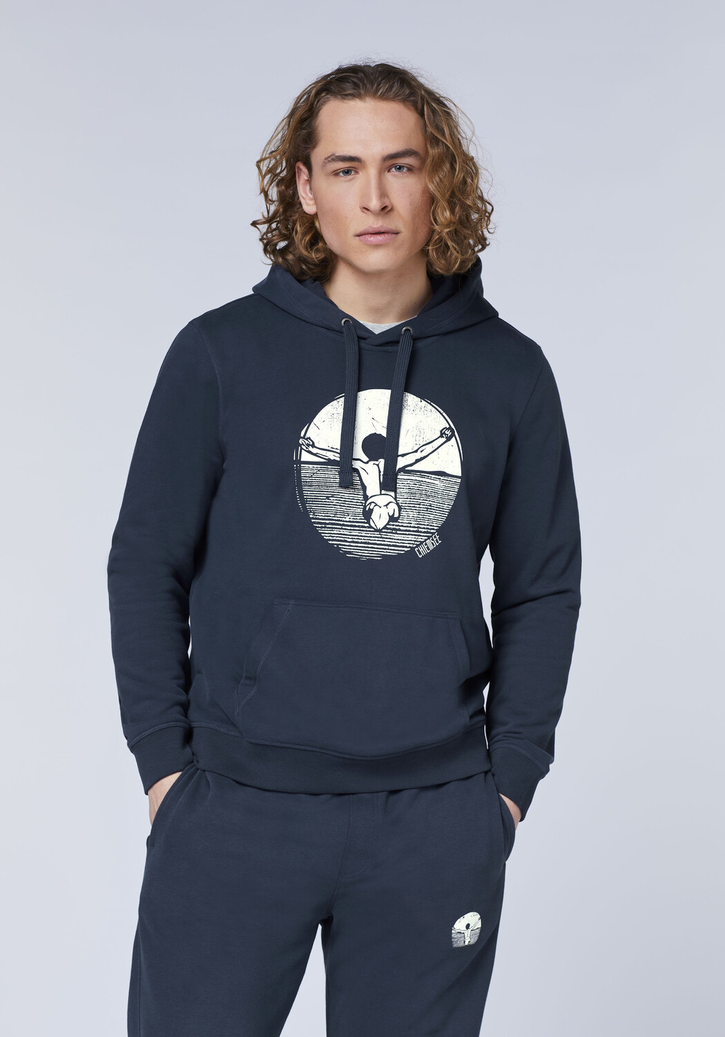

Толстовка Chiemsee Hoodie, синий