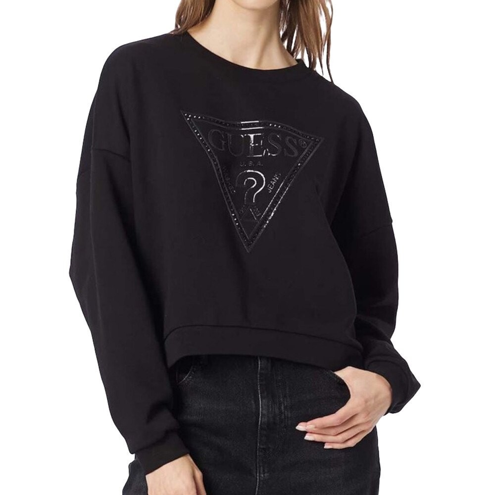 

Толстовка Guess Rosatea, черный