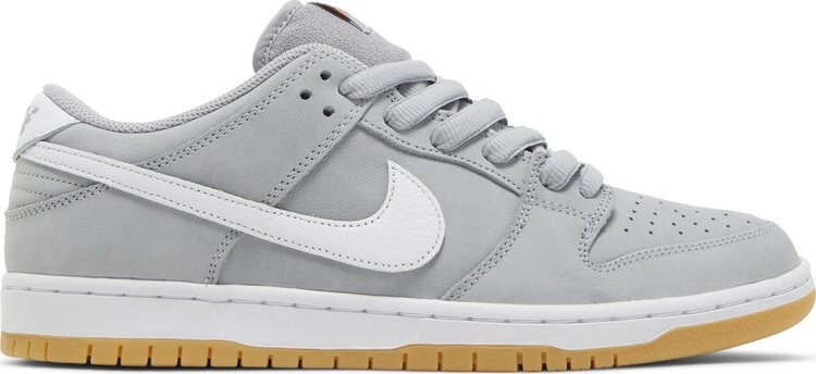 Кроссовки Dunk Low Pro ISO SB 'Wolf Grey Gum', серый кроссовки nike dunk low pro iso sb wolf grey gum серый