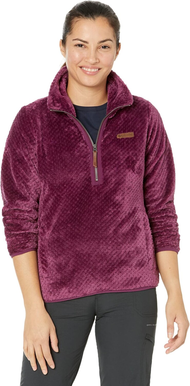 

Куртка Fire Side Sherpa 1/4 Zip Columbia, цвет Marionberry