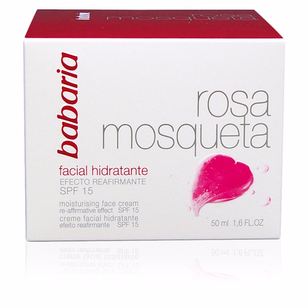 Увлажняющий крем для ухода за лицом Rosa mosqueta hidratante 24h crema facial Babaria, 50 мл цена и фото
