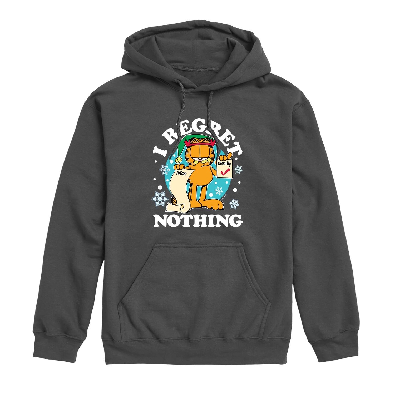 

Мужская толстовка Garfield Regret Nothing Licensed Character