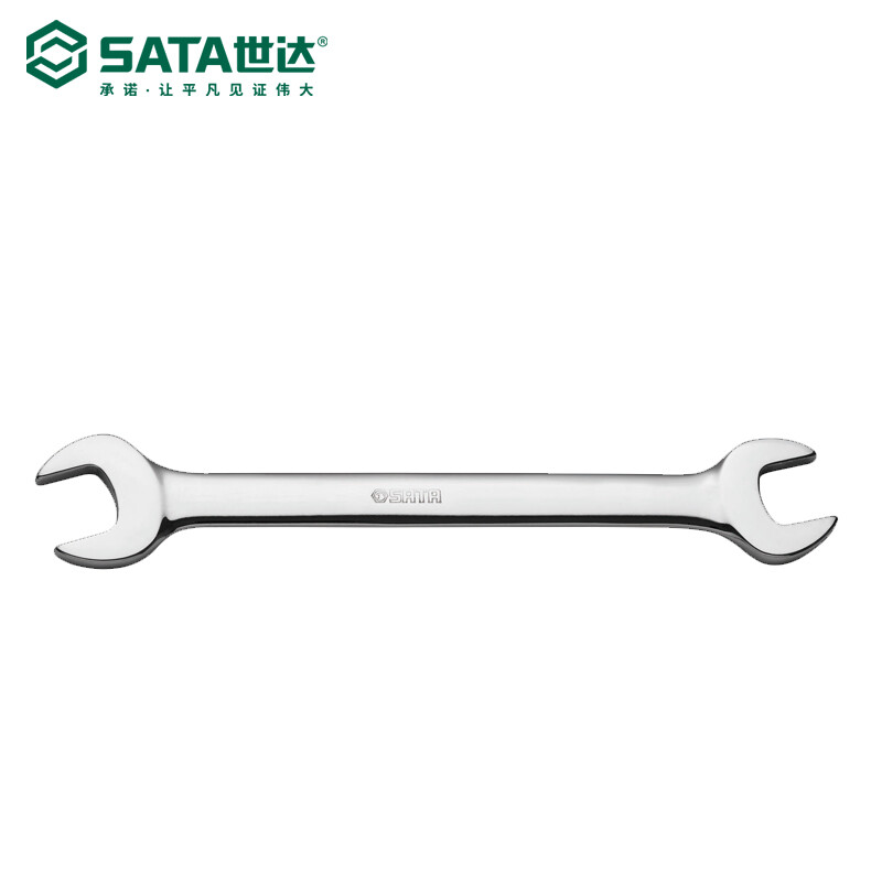 SATA Tools Imperial, полностью полированный двойной рожковый ключ, 5/8 x 11/16 дюйма 41104