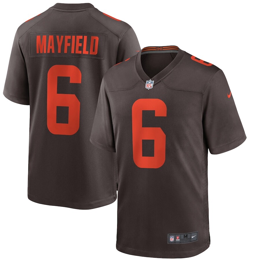 

Джерси Nike Cleveland Browns, коричневый