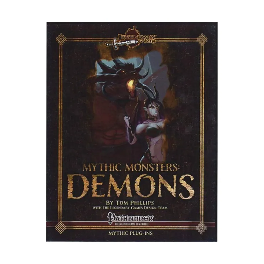 

Mythic Monsters #1 - Demons, Pathfinder 1st Edition - Mythic Monsters (Legendary Games), мягкая обложка