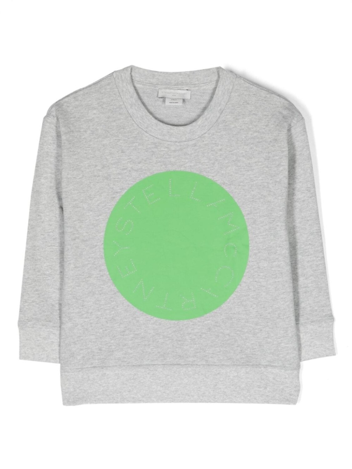 

Stella McCartney Kids толстовка с логотипом, серый