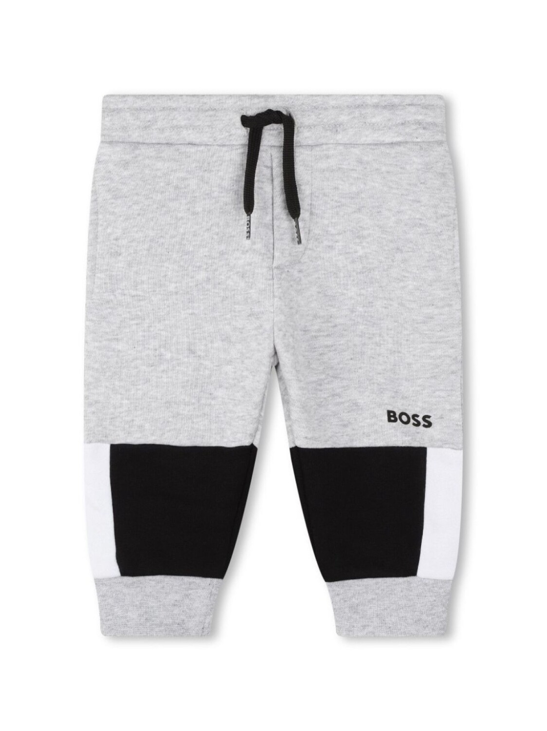 

BOSS Kidswear спортивные брюки с логотипом, серый