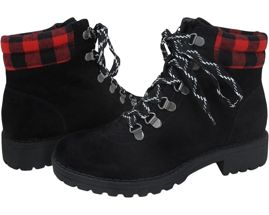 

Ботинки Jellypop Albany, цвет Black/Red Suedelike