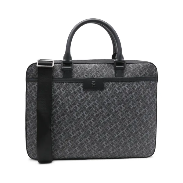 

Сумка для ноутбука Monogram с добавлением кожи Tommy Hilfiger, черный