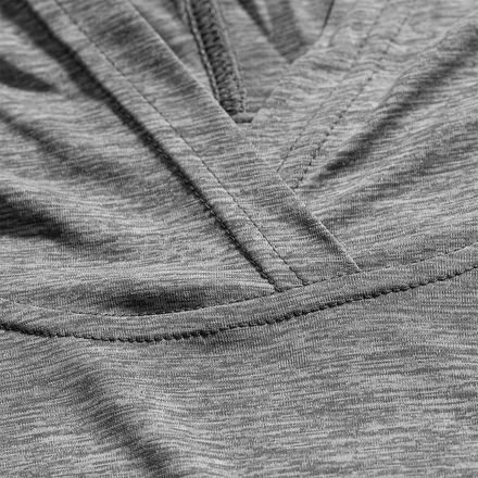 Capilene Cool повседневная рубашка с капюшоном – мужская Patagonia, цвет Feather Grey