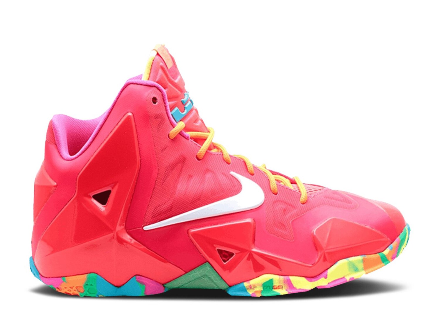 Кроссовки Nike Lebron 11 Ps 'Fruity Pebbles', красный