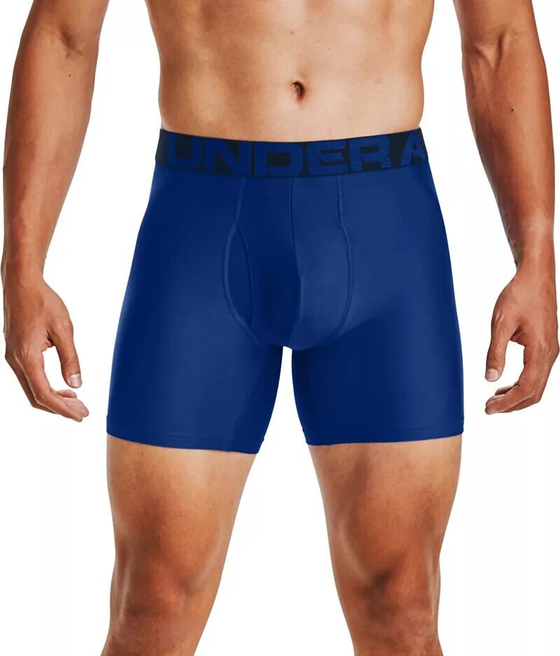 

Мужские трусы-боксеры Under Armour Tech 6 дюймов, комплект из 2 шт.