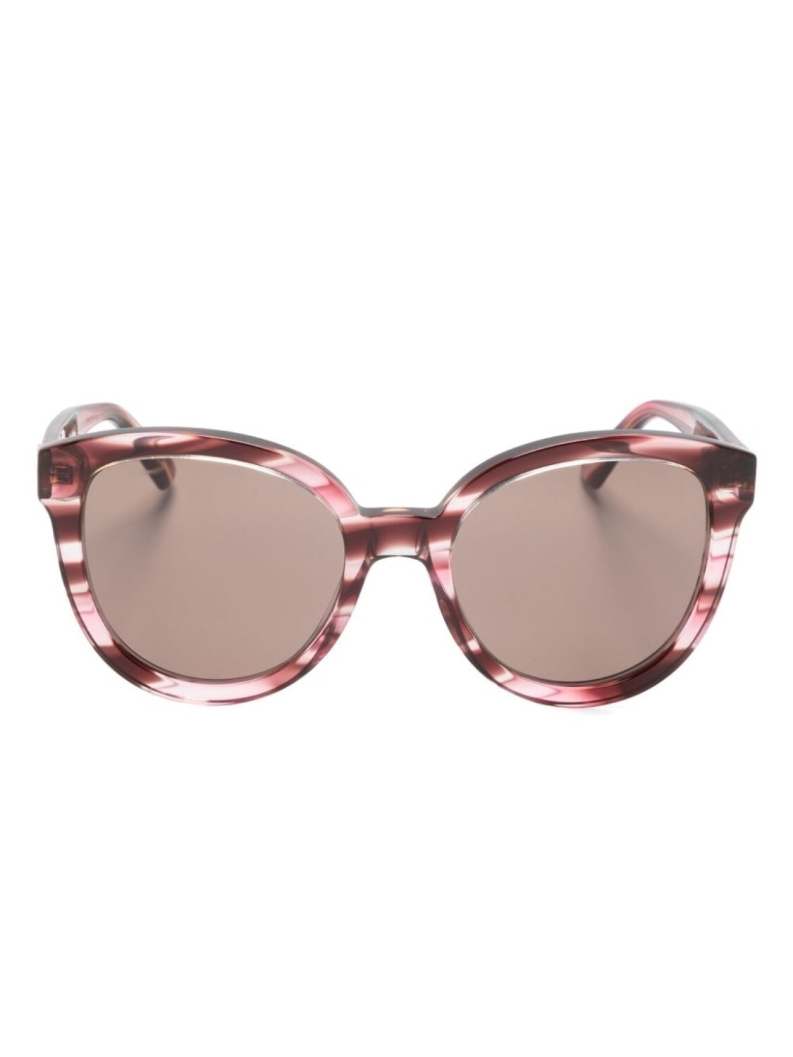 

Gucci Eyewear солнцезащитные очки в оправе 'кошачий глаз', розовый