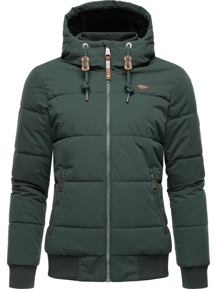 

Пуховик ragwear, цвет dark green