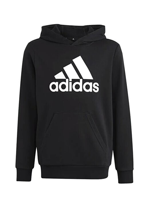 

Черная толстовка Plain Boy's HR6380 U BL HOODIE adidas, черный