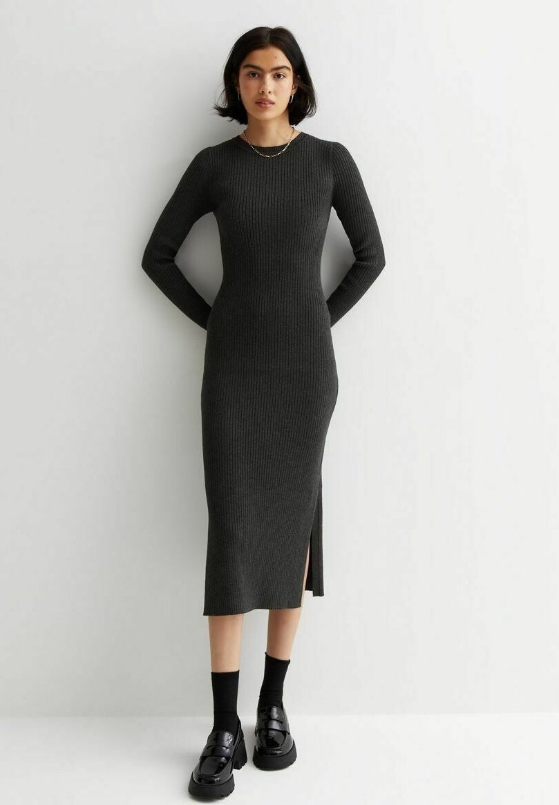 Платье-футляр Bodycon New Look, цвет dark grey