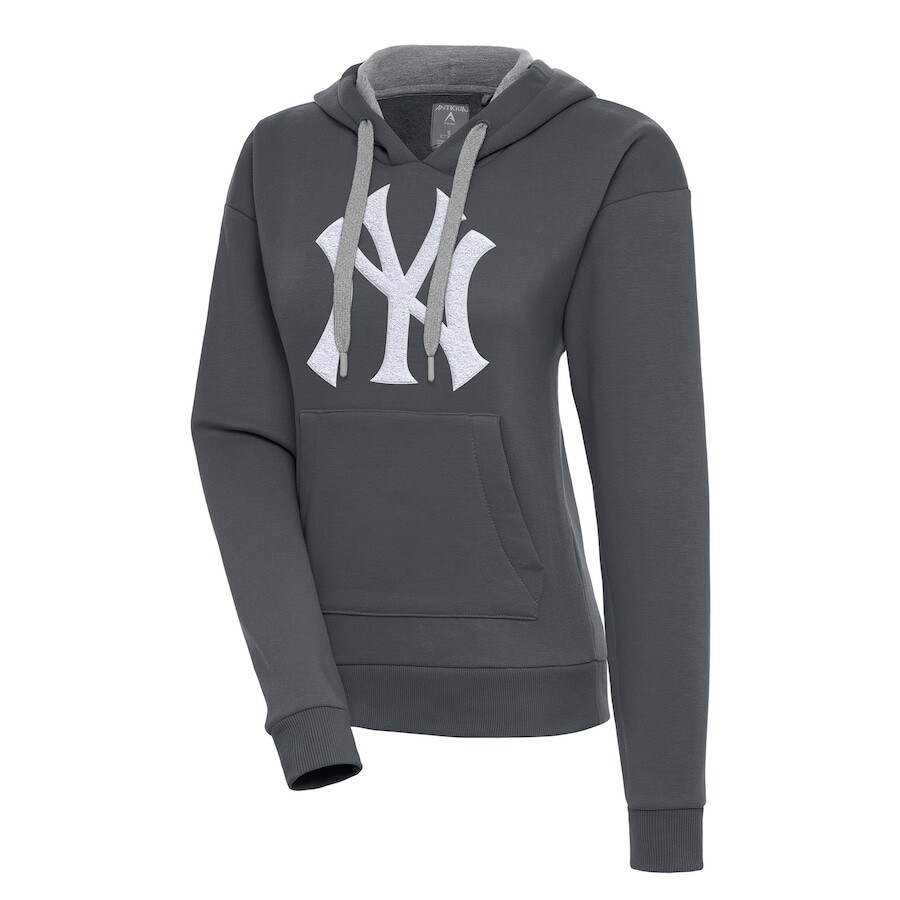 

Пуловер с капюшоном Antigua New York Yankees, угольный