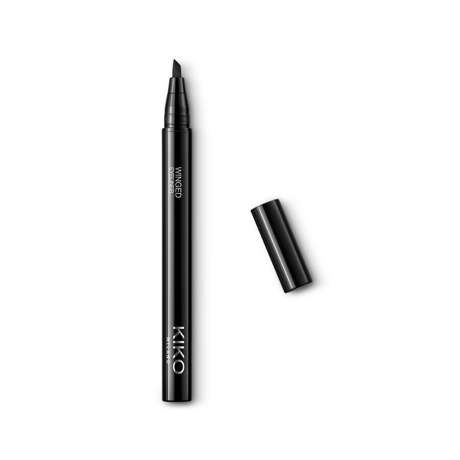 

Водостойкая подводка для глаз со скошенным кончиком Kiko Milano Winged Eyeliner, 0,5 мл