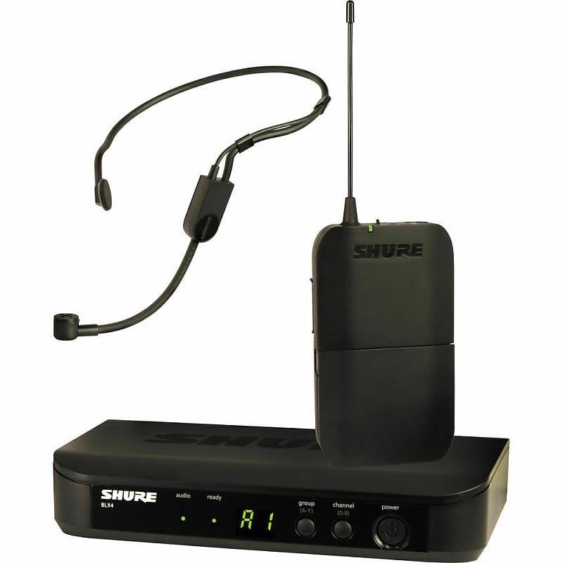 микрофон shure blx14 p31 wireless headset system with pga31 headset Микрофон Shure BLX14/P31 J11 Wireless Cardioid Headset Microphone System J11: 596-616 MHz