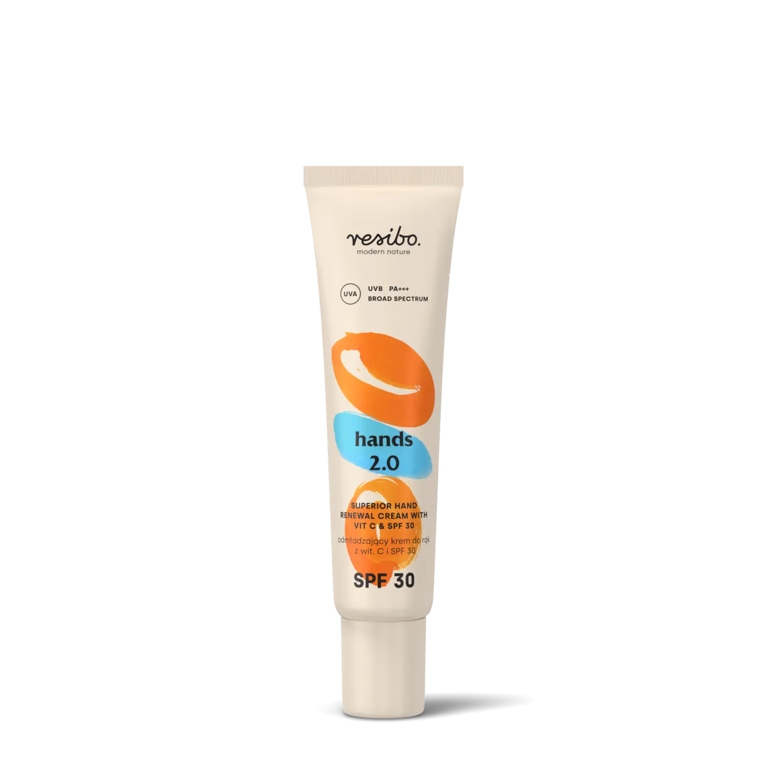 

Омолаживающий крем для рук с витамином сi spf30 Resibo Hands 2.0, 30 мл