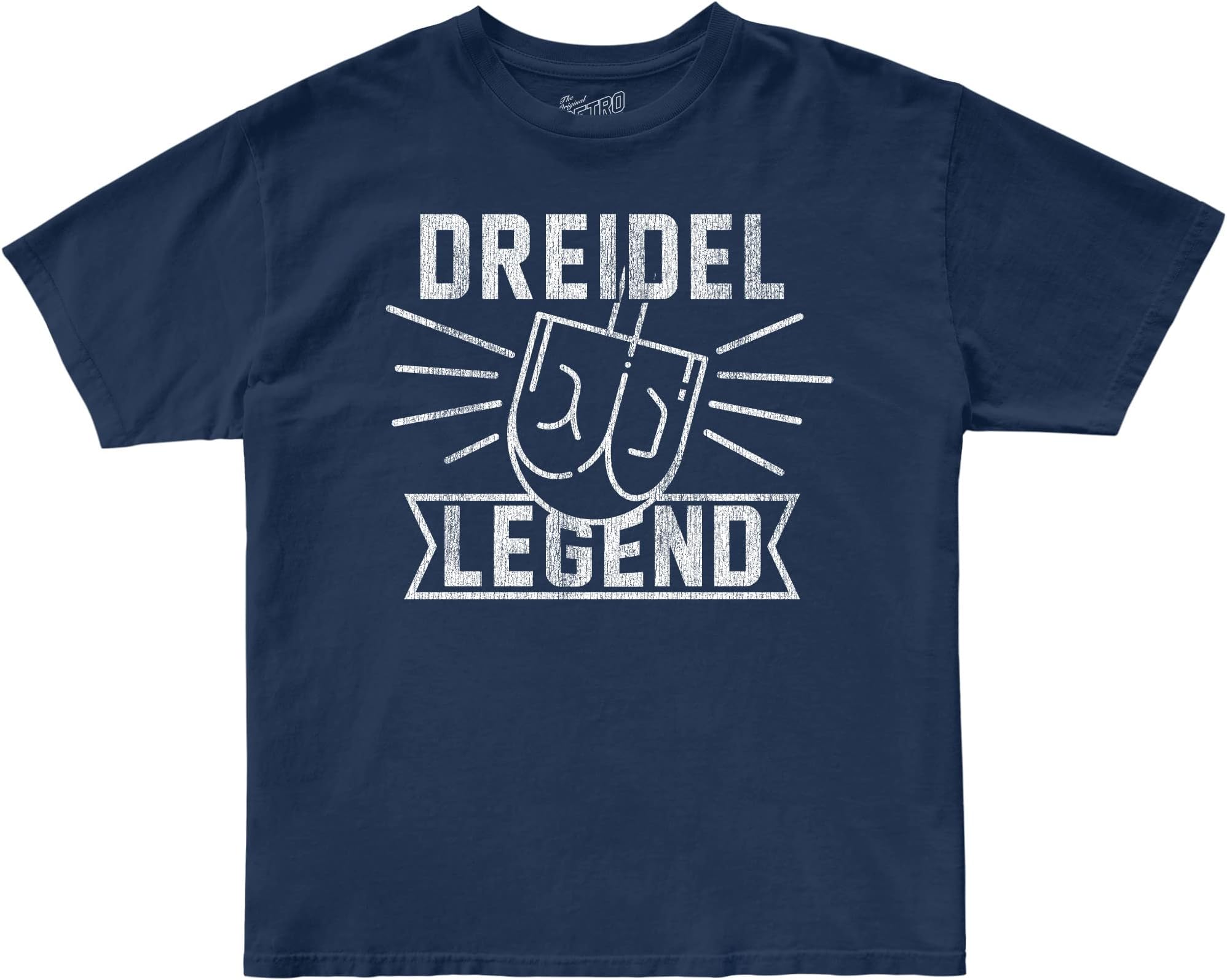 

Футболка The Original Retro Brand Kids Dreidel Legend Crew Neck Tee, темно-синий